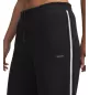 Preview: Under Armour Icon Hwt Flc Puddle Pant - black