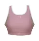 Preview: Under Armour Crossback Mid Open Back - tourmaline pink