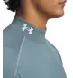 Preview: Under Armour Cold Weather Grid Ls Mock - jasper blue