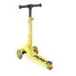 Preview: PUKY PUSH Scooter mit LED-Bereifung pineapple, klappbar