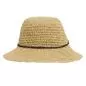 Preview: P.A.C. Lilen Bucket Straw Hat S/M - light beige