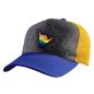 Preview: P.A.C. DIY Trucker Cap Ready2Sell - blue/yellow - mahalo