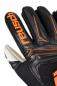 Preview: Reusch Attrakt Advance Finger Support Junior - black/shocking orange