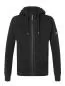 Preview: SN Super Natural M SOLUTION DWR HOODIE - jet black