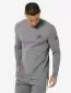 Preview: SN Super Natural M TONI BRUSH LS - cashmere grey melange/jet blk/fresh wht