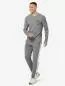 Preview: SN Super Natural M TONI BRUSH LS - cashmere grey melange/jet blk/fresh wht