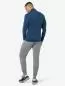 Preview: SN Super Natural M TUNDRA175 TONI ZIP 1/4 - ocean blue/blueberry/feather grey