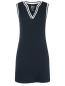 Preview: SN Super Natural W ORY BIO DRESS - blueberry/fresh white
