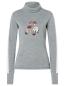Preview: SN Super Natural W CARSKI ROLL NECK CARSKI ROLL NECK - cashmere grey melange/fresh wht/various