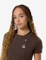 Preview: SN Super Natural W TEABAG WORLD TEE TEABAG WORLD TEE - chocolate bean/feather grey