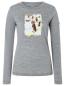 Preview: SN Super Natural W DACHSHUND PARTY LS DACHSHUND PARTY LS - cashmere grey melange/various