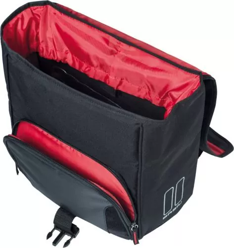Basil Gepäckträger Seitentasche Sport Design schwarz