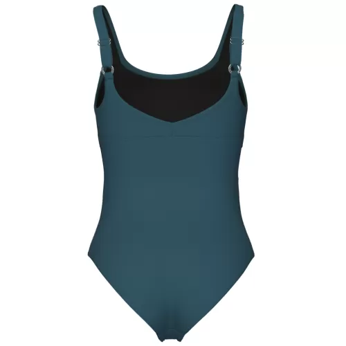 Arena Damen Arena Isabella Swimsuit Wing Back C GRÜN