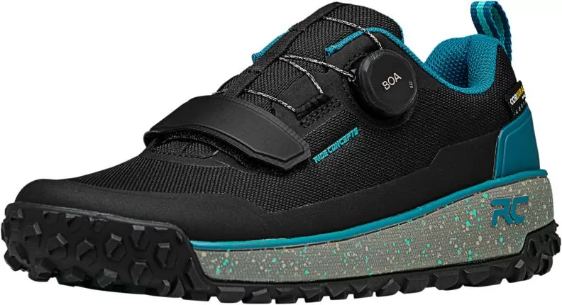 Ride Concepts Damen Schuhe Flume Flat Boa schwarz-tahoe blau