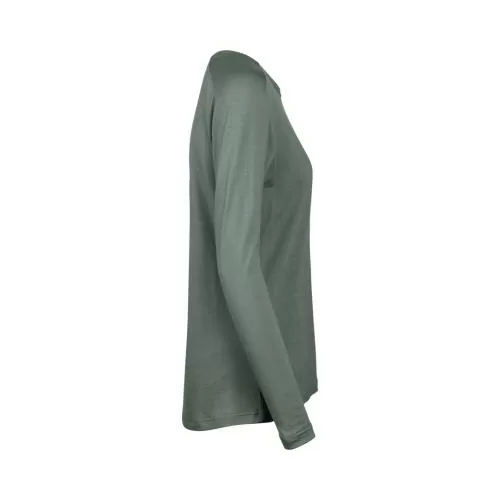 iXS Damen Flow Merino Langarm Jersey sage