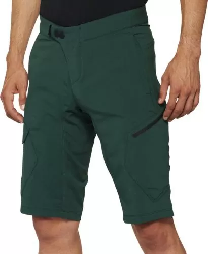 100% Shorts Ridecamp grün