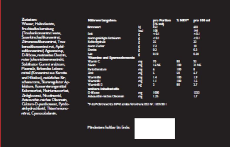 Preview: WOO Liquid Energy/10 Portionen à 75 ml