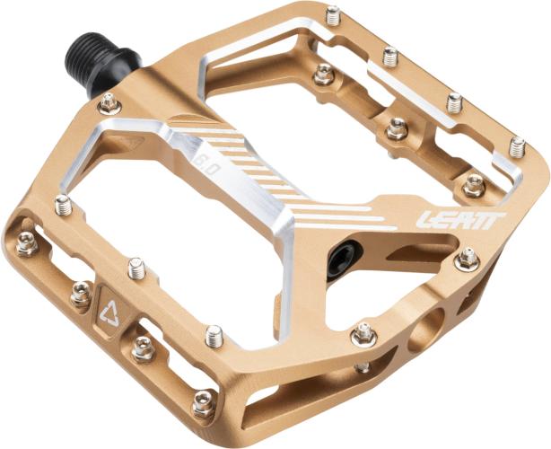 Preview: Leatt Pedals AllMtn 6.0 Flat #Narrow 114x100mm Frost Bronze