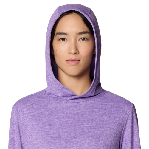 Preview: Mountain Hardwear Damen Sunblocker Long Sleeve Hoody VIOLETT