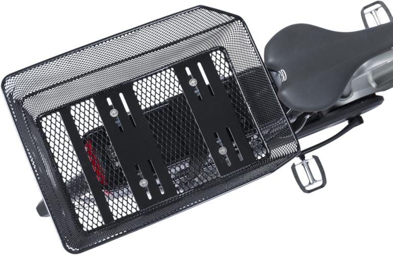 Preview: Basil Cento HR-Korb, Multisystem NX WSL, schwarz