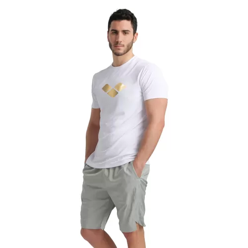 Arena Gold S/S Tee WEISS