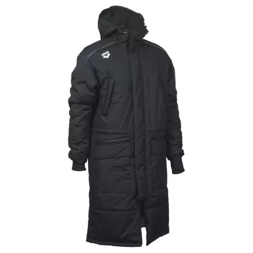 Arena Team Parka Solid SCHWARZ