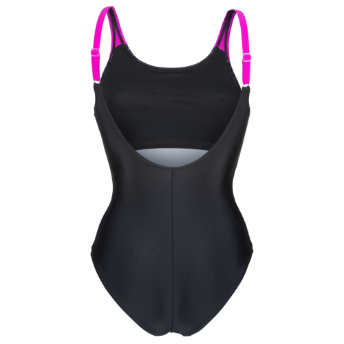 Arena Damen Arena Side Placement Swimsuit U Back B SCHWARZ