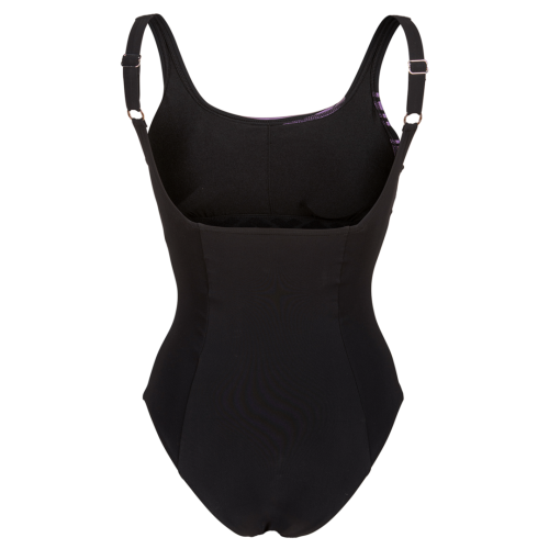 Arena Damen Arena Swimsuit Lili Squared Back SCHWARZ