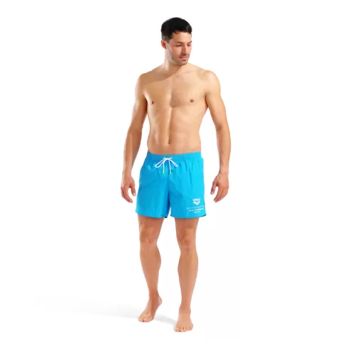 Arena M Arena Graphic Beach Short BLAU