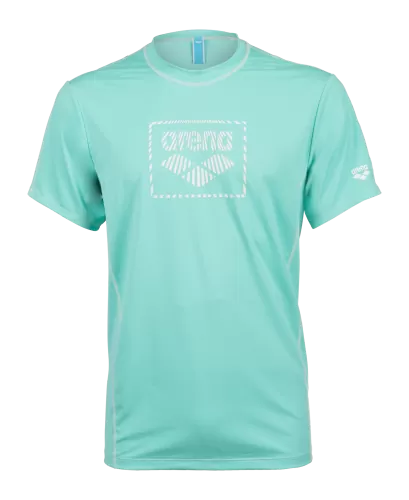 Arena M Arena S/S Swim Shirt BLAU