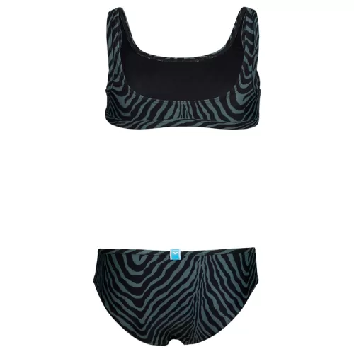 Arena G Arena Water Print Bikini Bralette SCHWARZ