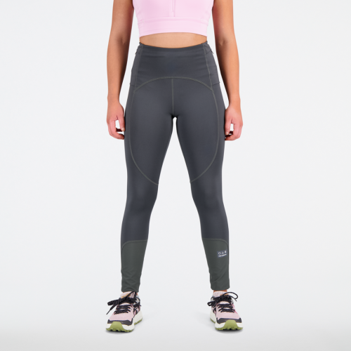 New Balance Damen Impact Run AT High Rise Tight SCHWARZ