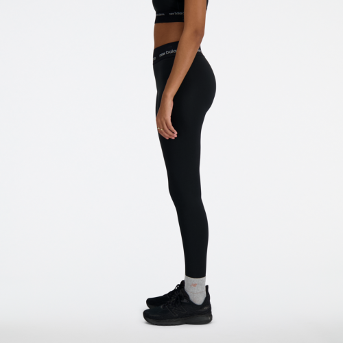 Preview: New Balance Damen Sleek 25 Inch High Rise Legging SCHWARZ