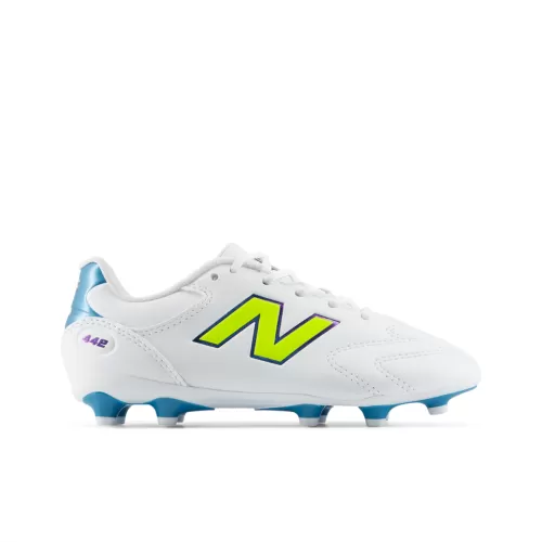 New Balance Y 442 Team Jnr FG v3 WEISS