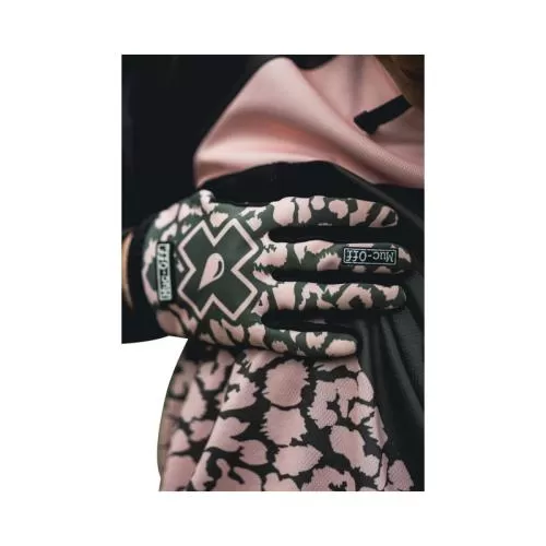 Muc-Off MTB Handschuhe green/pink leopard XS