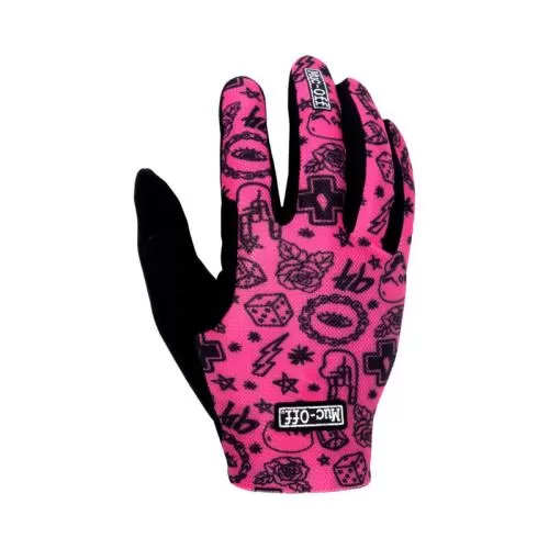Muc-Off Lightweight Mesh Ride Gloves - Pink pink L