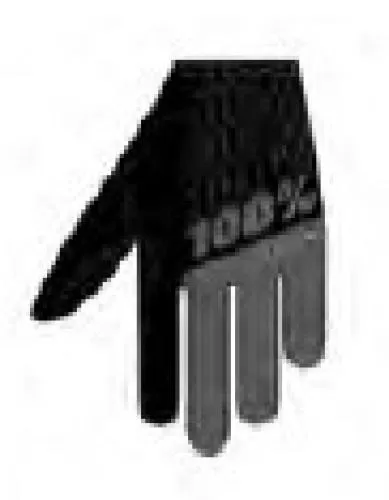 100% Celium Gloves - black/grey 2XL
