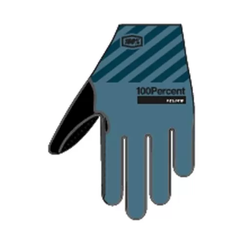 100% Celium Gloves slate blue L