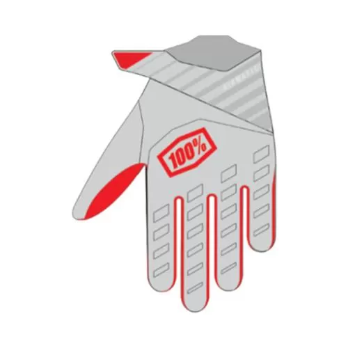 100% Airmatic Gloves silver S