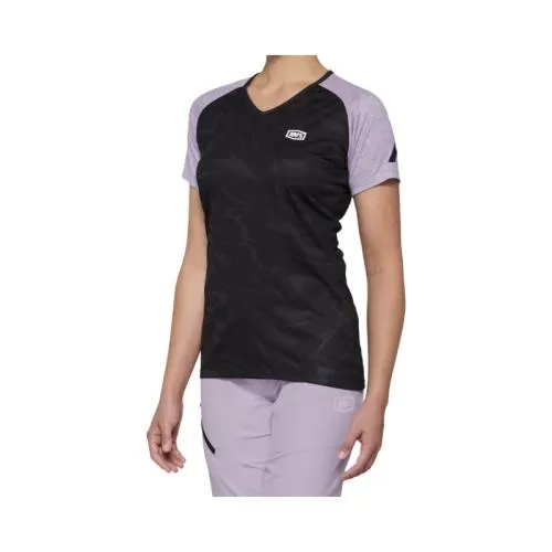 100% Airmatic Woman-Jersey black/lavender XL