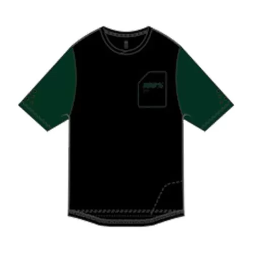 100% Ridecamp Jersey forest green L