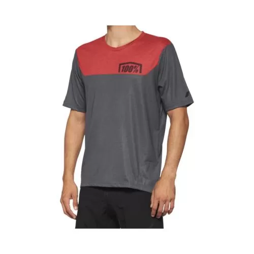 100% Airmatic Jersey racer red/charcoal L