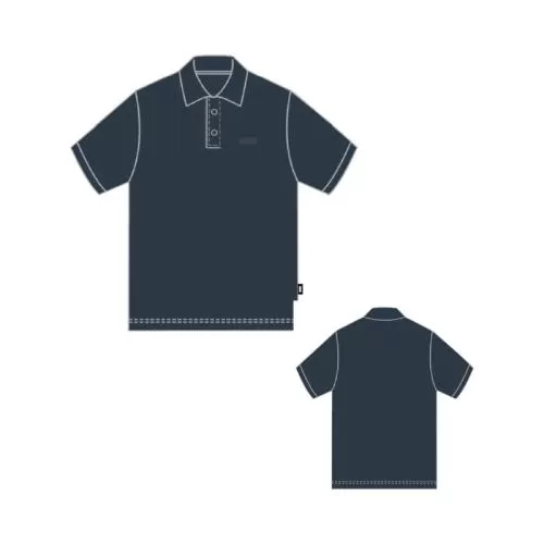 iXS Brand Polo Shirt marine XXL