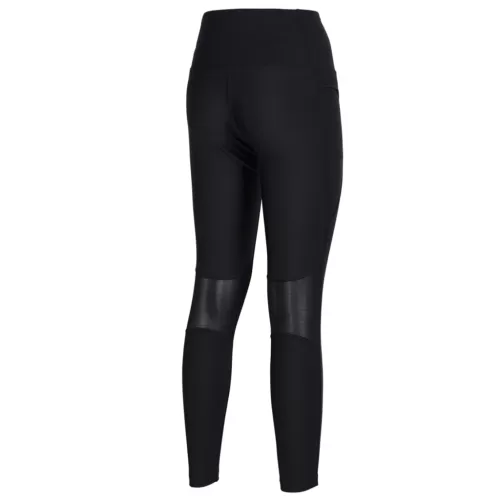 Arena Damen Team Long Tight Panel SCHWARZ