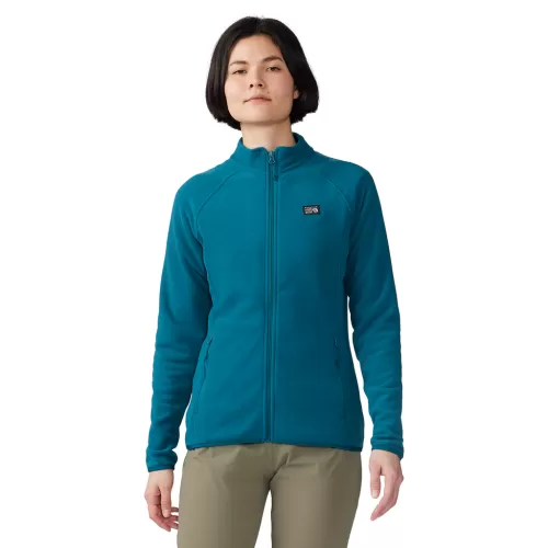 Mountain Hardwear Damen Microchill™ Full Zip Jacket BLAU
