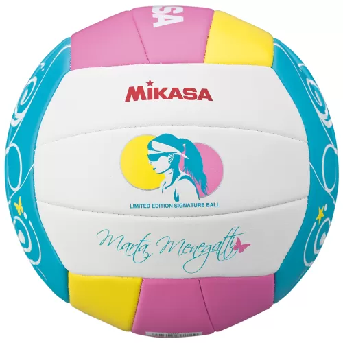 Mikasa Beach Volleyball VMT5 WEISS