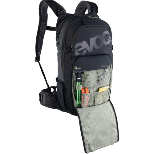 Preview: Evoc Stage 12L Backpack SCHWARZ