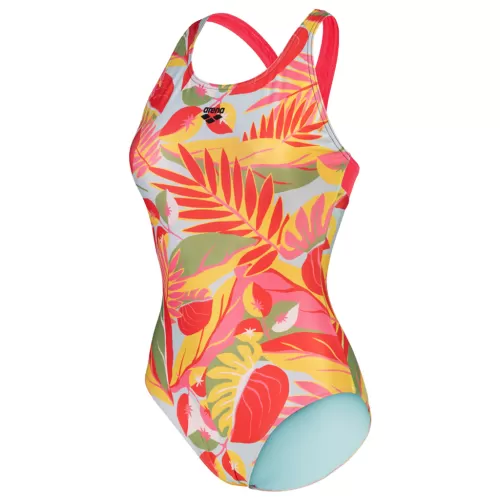 Arena Damen Arena Tropic Swimsuit Control Pro Back Low ROT