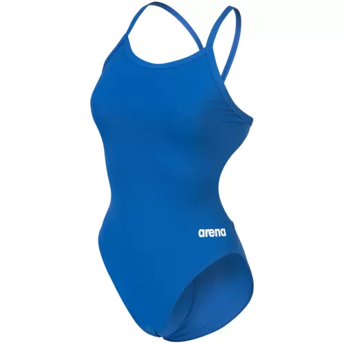 Arena Damen Team Swimsuit Challenge Solid BLAU