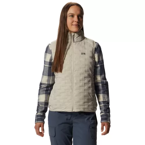 Mountain Hardwear Damen Stretchdown™ Light Vest BEIGE